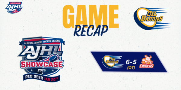 Oil Barons Game Recap (AJHL Showcase)
