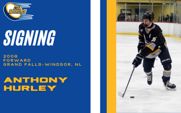 Oil Barons Sign Anthony Hurley